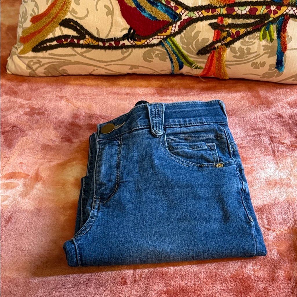 Democracy Blue Jean High Waist Jeggins Size 6